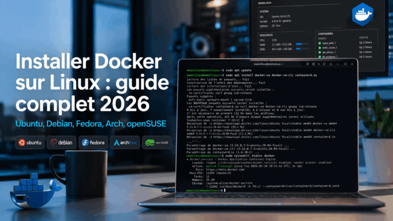 Installer Docker sur Linux : guide complet pas à pas